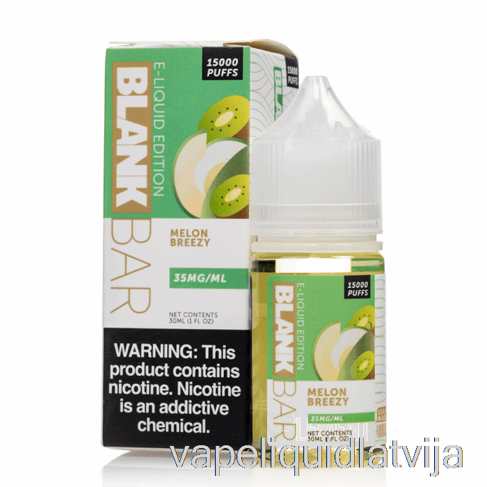 Melon Breezy - Tukša Batoniņa Sāls - 30ml 50mg Vape šķidrums